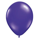 Transparante kwarts-paarse jewel ballon