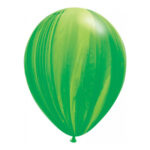 Groene marmerballon