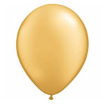 Metallic gouden ballon met parelmoerglans