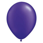 Metallic kwarts-paarse ballon met parelmoerglans