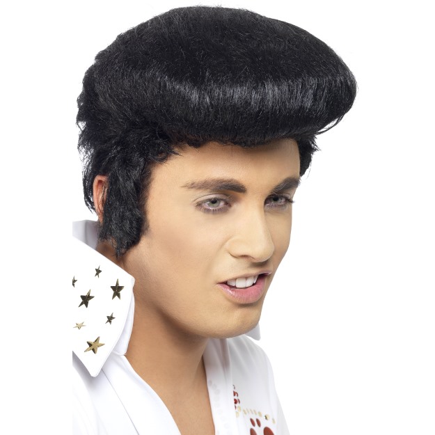 Elvis Pruik Luxe met Hoge Kuif