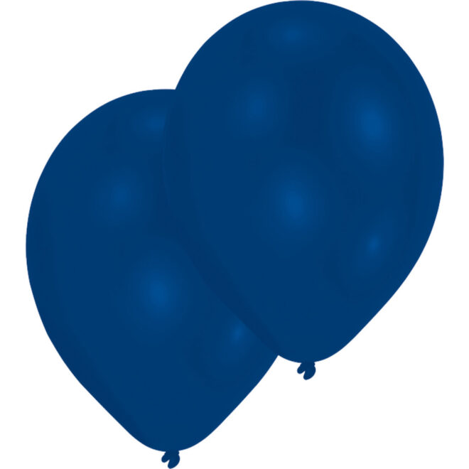 Latex ballonnen donker blauw (28cm) - 25 stuks