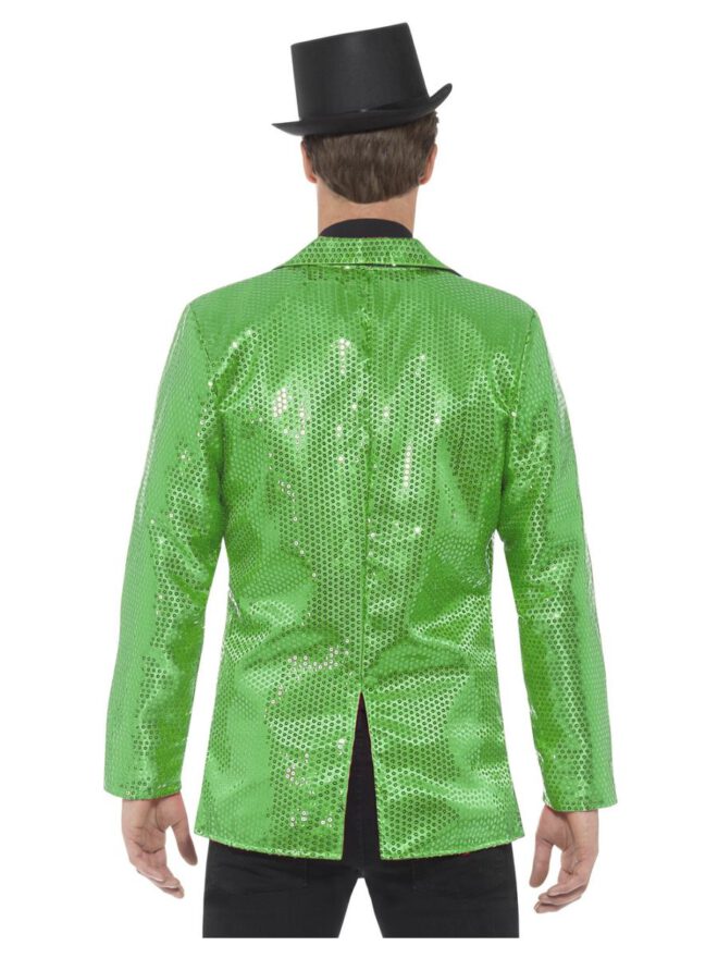 Sequin Jacket green