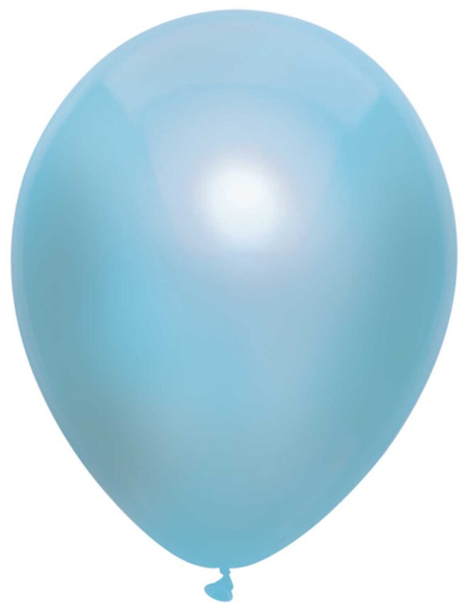 Latex Ballonnen Licht Blauw, 30cm - 10 stuks