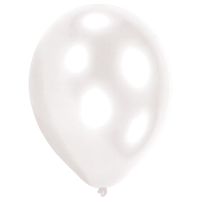 Latex ballonnen wit (28cm) - 50 stuks