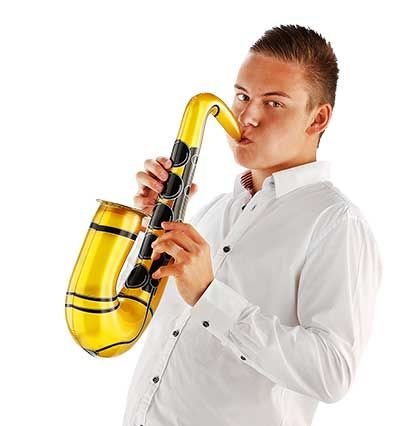 Opblaasbare saxofoon