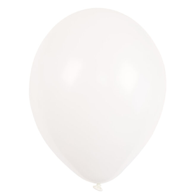 Latex ballonnen transparant (28cm) - 50 stuks