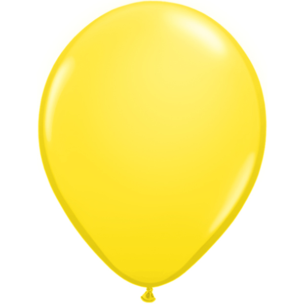 Qualatex ballon 11 inch geel