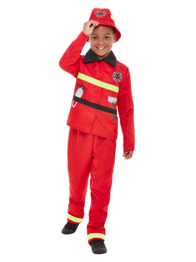 Brandweerman kostuum kind