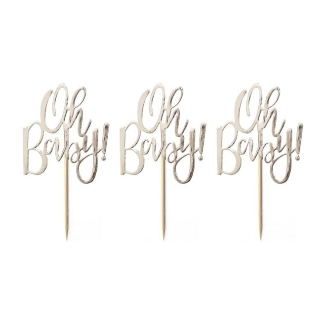 Oh Baby! Cupcake Toppers