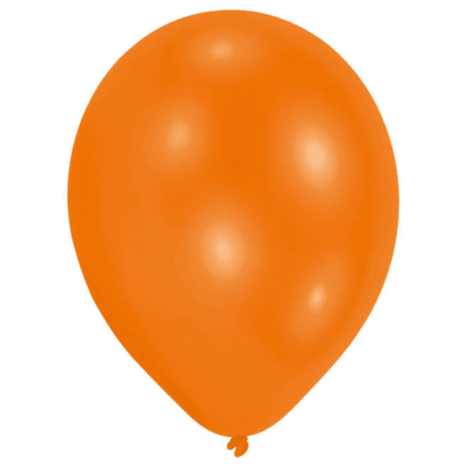 Latex ballonnen oranje (28cm) - 50 stuks