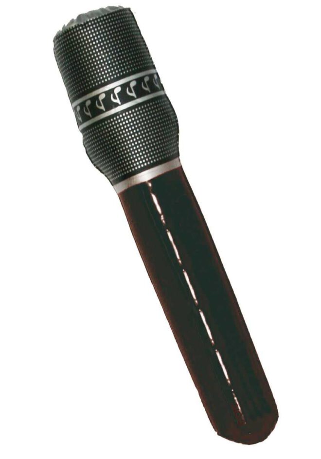 Grote opblaasbare microfoon (32cm)