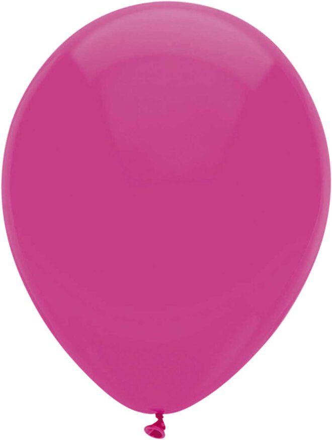 Latex Ballonnen Hard Roze, 30cm - 10 stuks