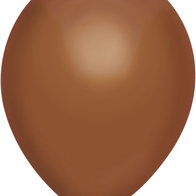 Latex Ballonnen Chocolade Bruin, 30cm - 100 stuks