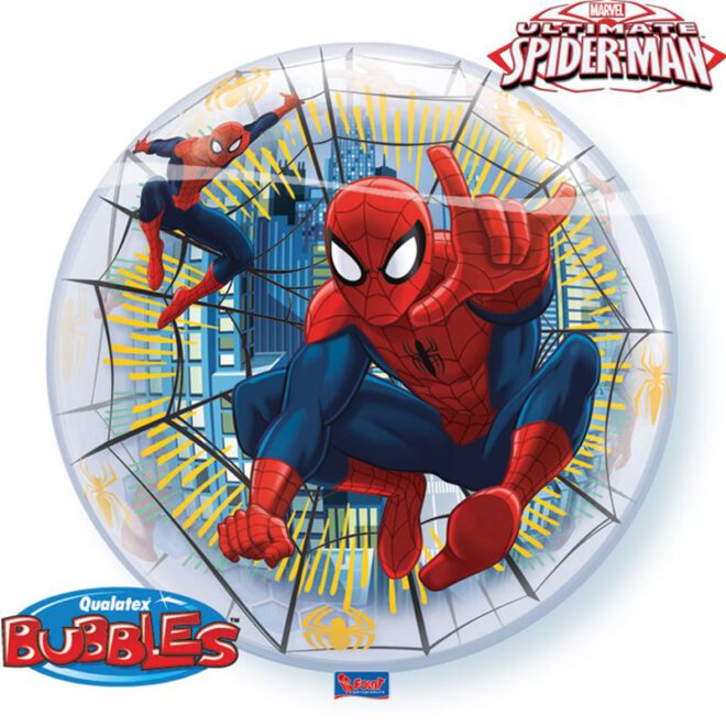 Spiderman bubble-ballon (56cm)