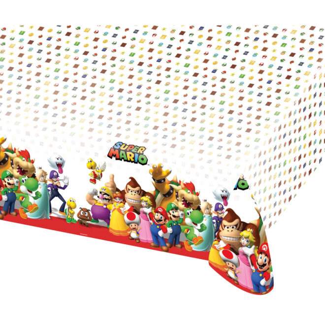 Super Mario tafelkleed (120x180cm)