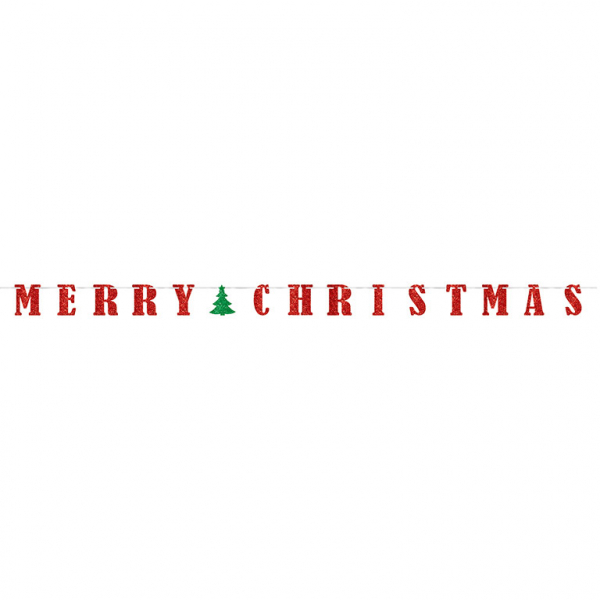 Merry Christmas letterslinger (365cm)