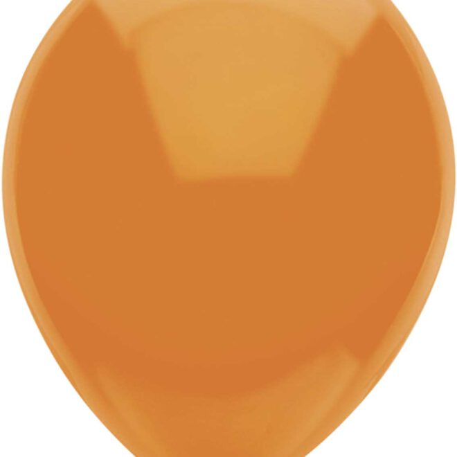 Latex Ballonnen Oranje, 30cm - 10 stuks