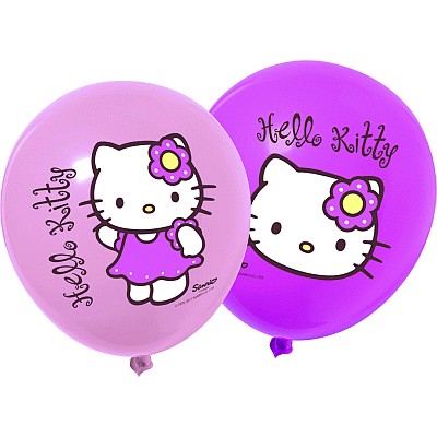 Ballonnen Hello Kitty 12st.