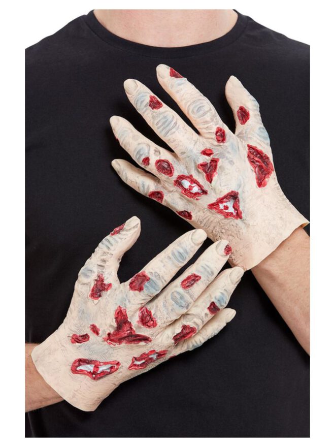 Zombie latex handen Zombie latex hands