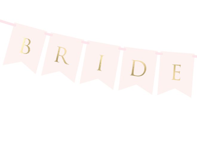 Banner Huwelijk "Bride Groom"