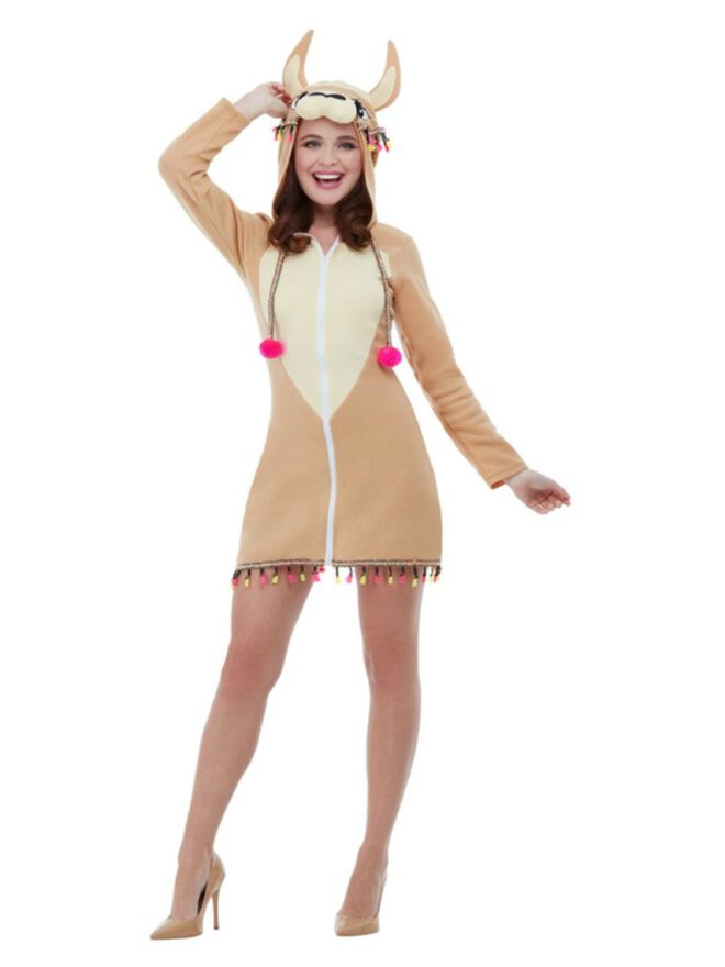 Llama costume brown