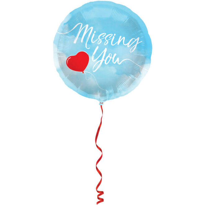 Missing You folieballon (45cm)