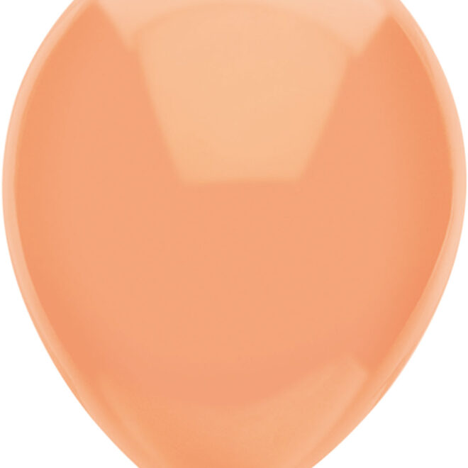 Latex Ballonnen Peach, 30cm - 10 stuks