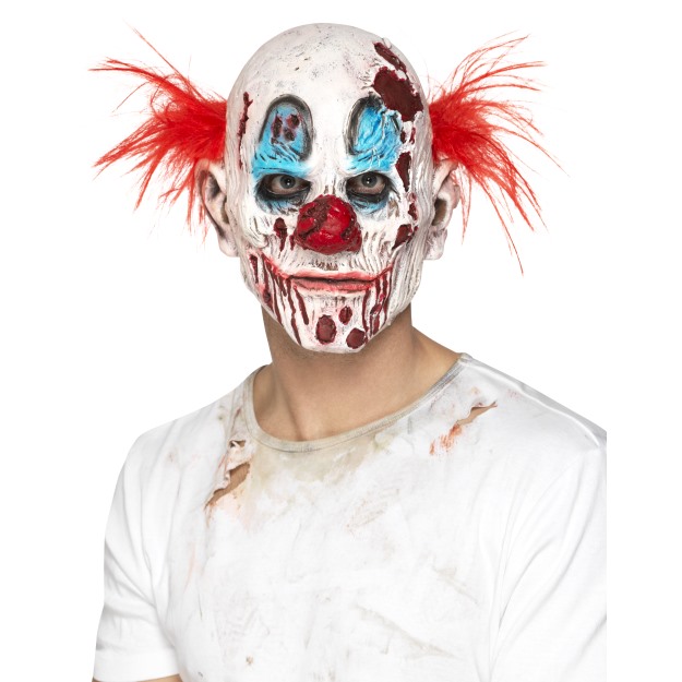Masker Zombie Clown, Foam Latex