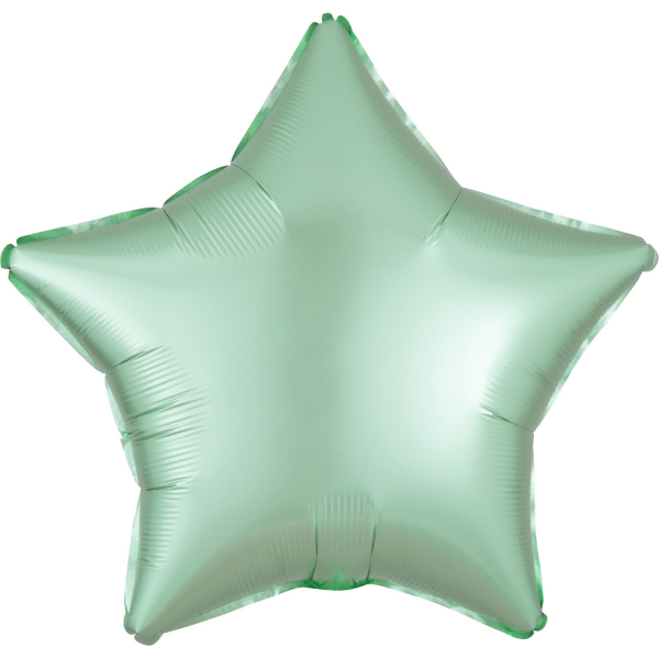 Folie ballon Satin Luxe (43cm) - Ster Mint Groen