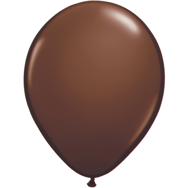 Qualatex ballon 11 inch chocolade bruin