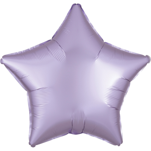 Folie ballon Satin Luxe (43cm) - Ster Pastel Lila