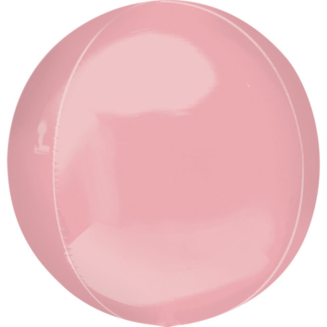 Orbz ballon klein (38x40cm) - Pastel Roze