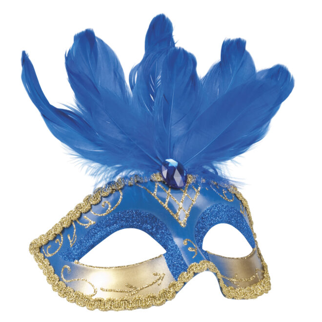 Masker Venice Piuma - Blauw