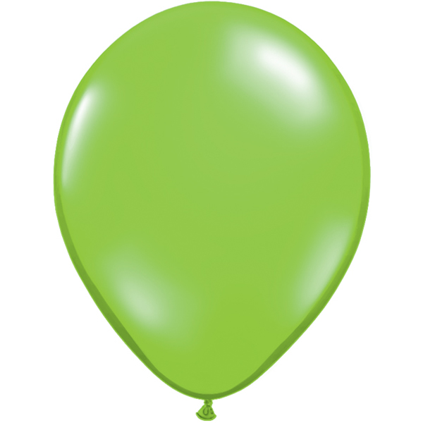 Qualatex ballon 11 inch Transparante limoen groen