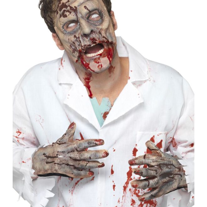 Zombieset met handen en masker