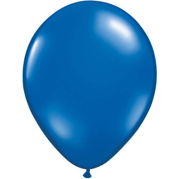 Qualatex ballon 11 inch Saffier blauw