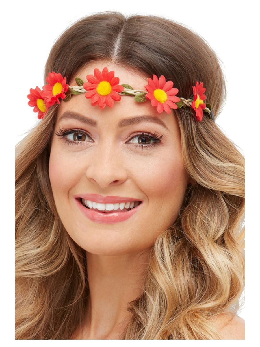 gebruik Gevoel officieel Hippie hoofdband met bloemen - Feesthuis