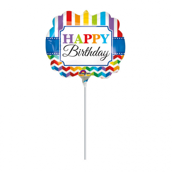 Happy Birthday mini-ballon