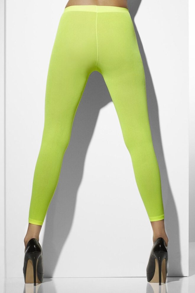 Panty (zonder voet) - neon groen