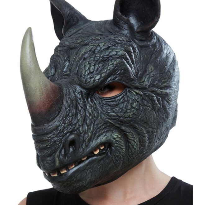 Neushoorn Latex Masker