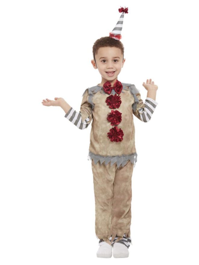 Vintage clown costume toddler