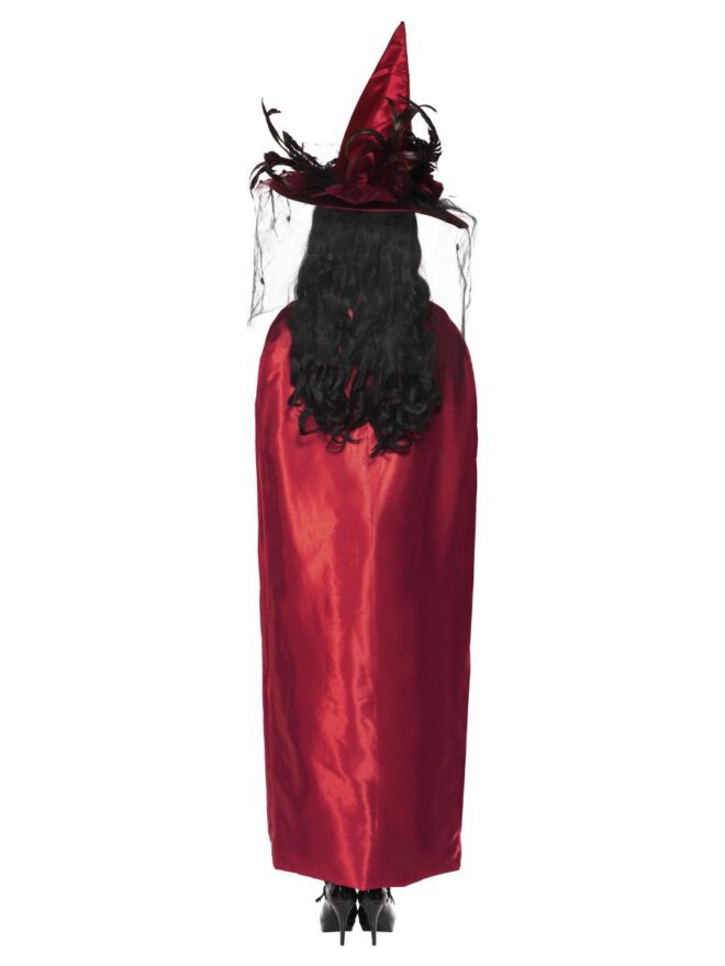 Dubbelzijdige cape Rood-Zwart