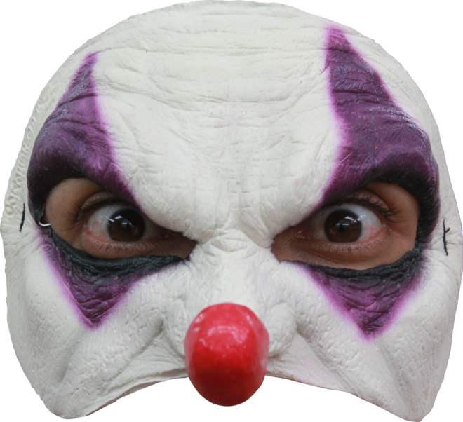 Halfmasker Purple Clown