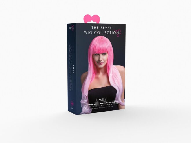 Fever Emily wig 2 tone pink