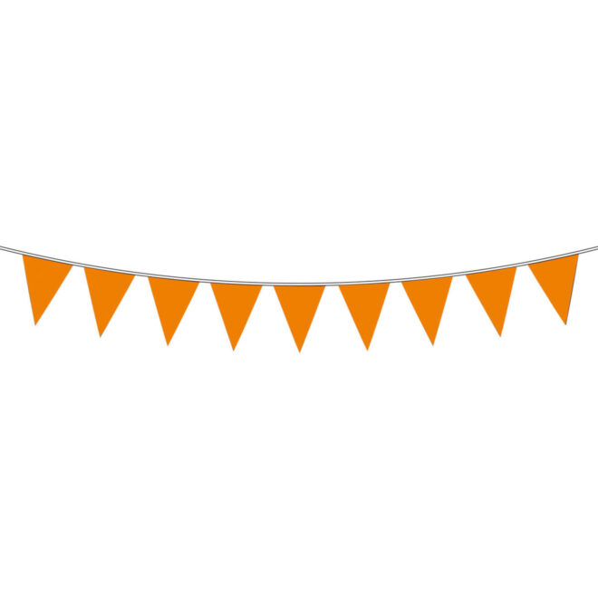 Oranje vlaggenlijn (10m)