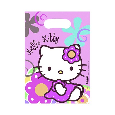 Feestzakjes Hello Kitty Bamboo 6st