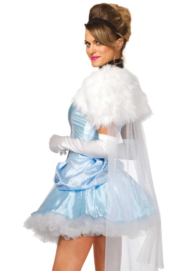 Slipper-less Cinderella costume