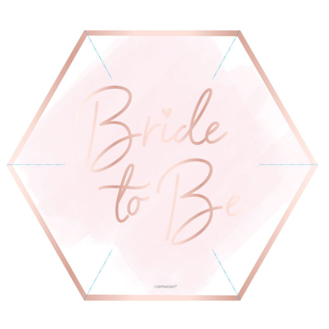 Bride to be borden (23cm) - 8 stuks