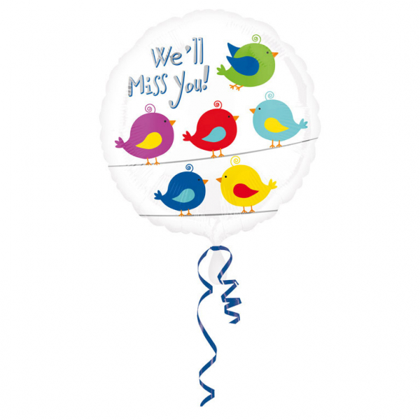We'll Miss You folieballon (43cm)